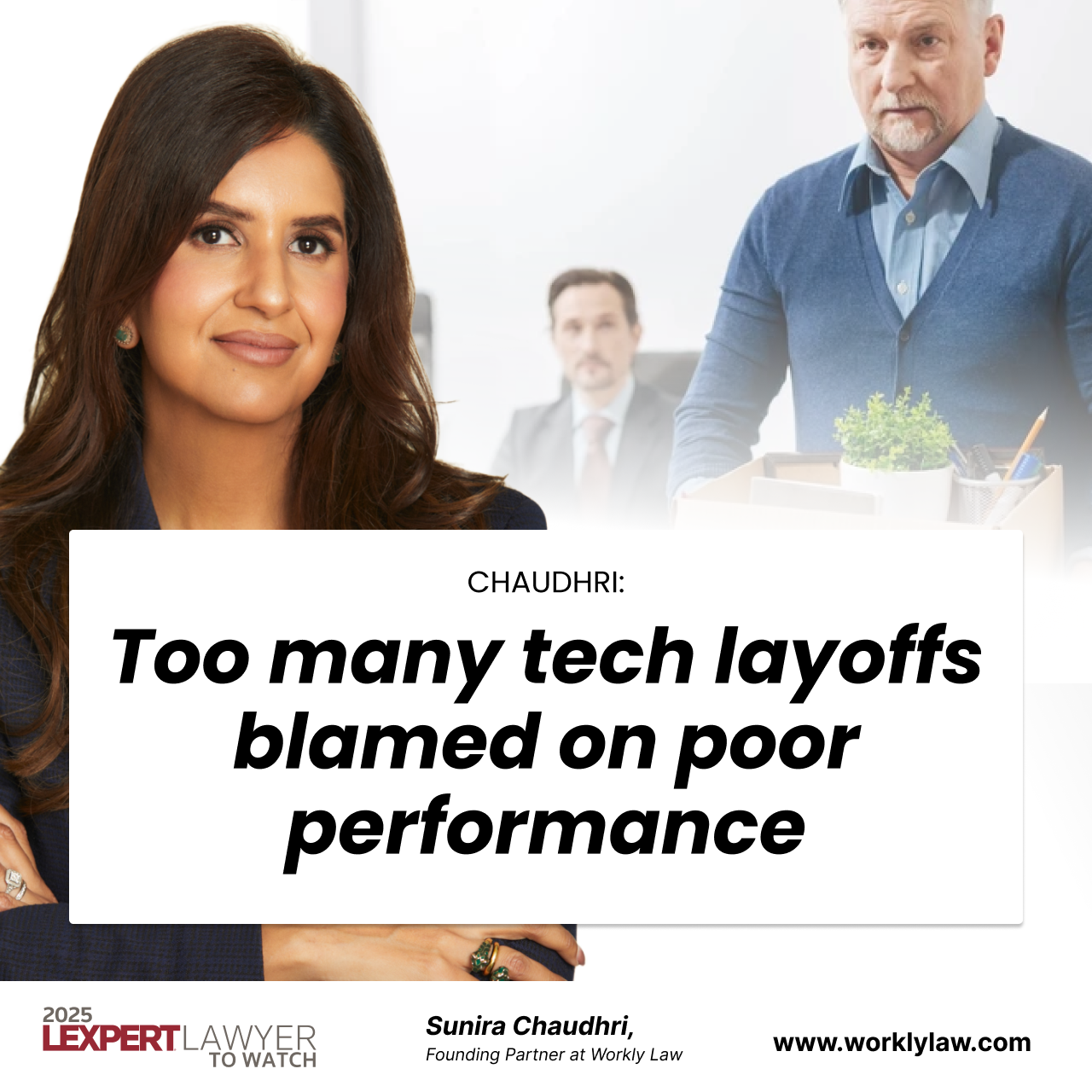 CHAUDHRI: Too many tech layoffs blamed on poor performance