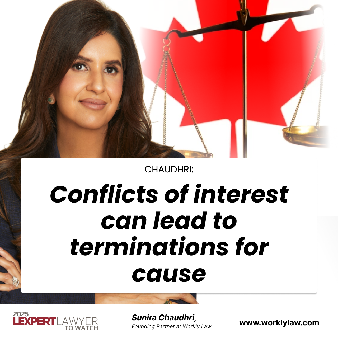 CHAUDHRI: Conflicts of interest can lead to terminations for cause