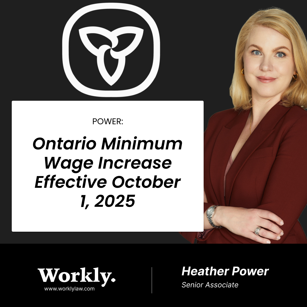 POWER: Ontario Minimum Wage Increase Effective October 1, 2025